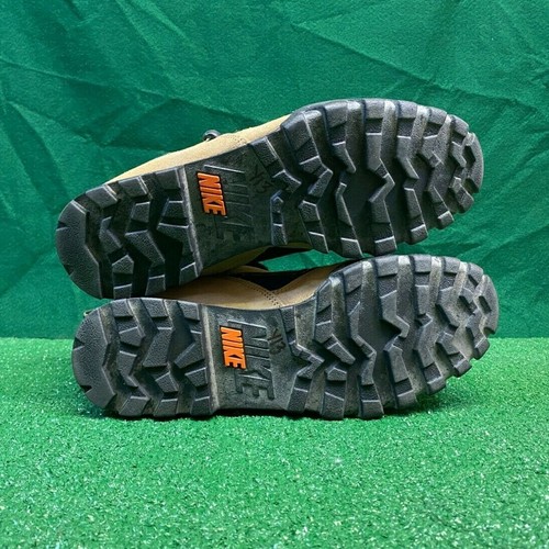 Vintage Nike ACG Suede Brown Navy Women's Hiking Boots | Size 10 - Picture 5 of 5
