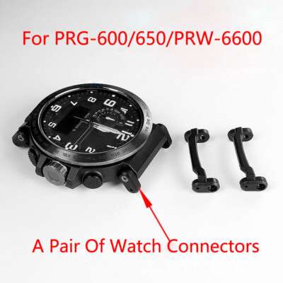 24mm For Casio PROTREK PRG600YB 650 600 PRW-6600 Strap Connector Watchband