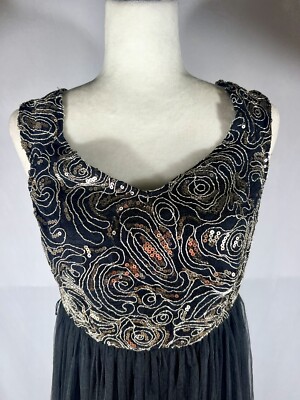 candalite dress black and gold Velvi - Eclipse Gown - Gold - V-neck Sequin Dress main image 1