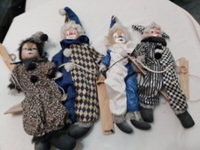  4x Marionetten , Puppe sieh Bilder