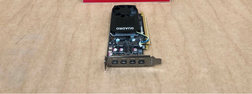HP Nvidia Quadro P600 2GB PCI-E Graphics Card - 1ME42AA / 919986-001 - Image 2 of 2