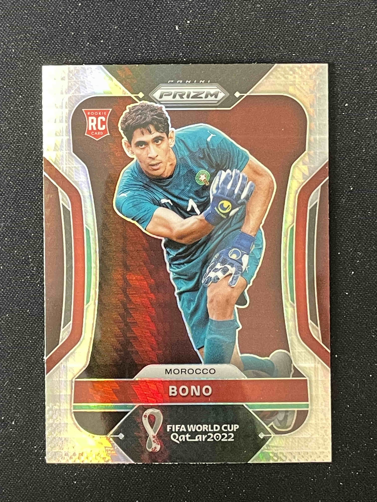 Bono 2022 Panini Prizm FIFA World Cup Qatar Hyper Prizm RC #238