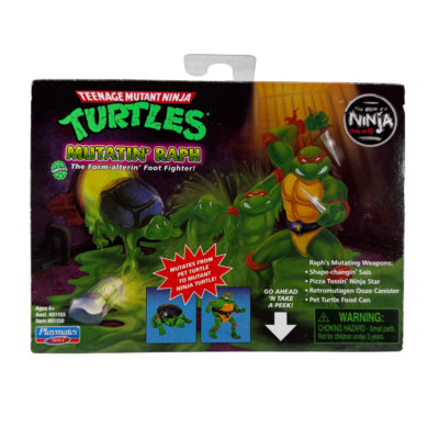 New 2024 TMNT Playmates Teenage Mutant Ninja Turtles Mutatin  RAPH