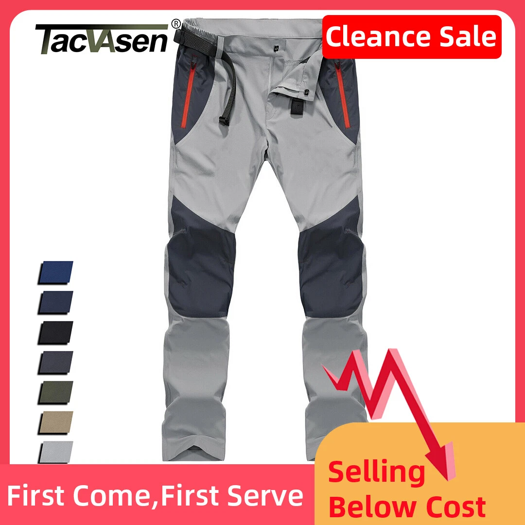 Waterproof Mens Outdoor Hiking Pants Tactical Army Pants Quick Dry