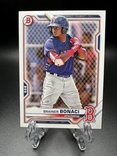 2021 Bowman Draft - #BD-54 Brainer Bonaci (RC) Red Sox