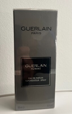 Guerlain Homme Eau de Parfum Spray For Men 3.3 fl oz-100 ml New & Sealed.