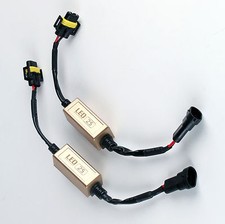 H11 Led Headlight Error Message Bulb Out Warning Decoder Resistor - 2pc