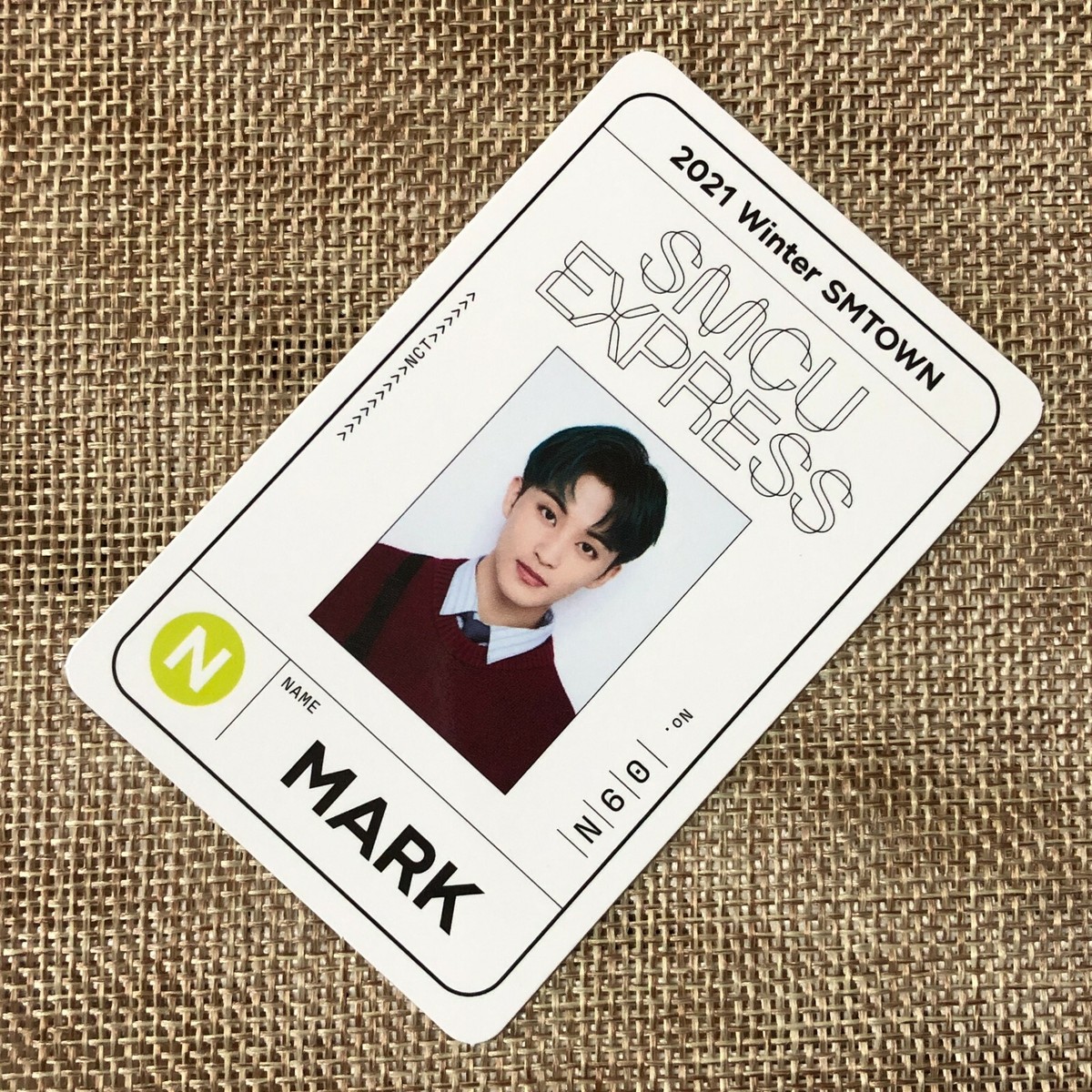 NCT 127 MARK [ 2021 Winter SMTOWN SMCU EXPRESS ] Official