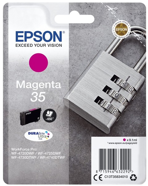 Epson C13T35834010 Epson Tintenpatrone Magenta Durabrite Ultra Ink 35 T 3583-image