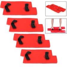 4x Concrete Seamless Stamp Cement Texture Polyurethane Stone Slate Mat Wall Mold