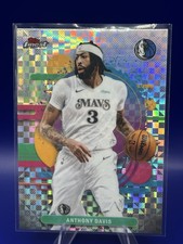Topps Finest Anthony Davis Uncommon #172 Dallas Mavericks refractor card 
