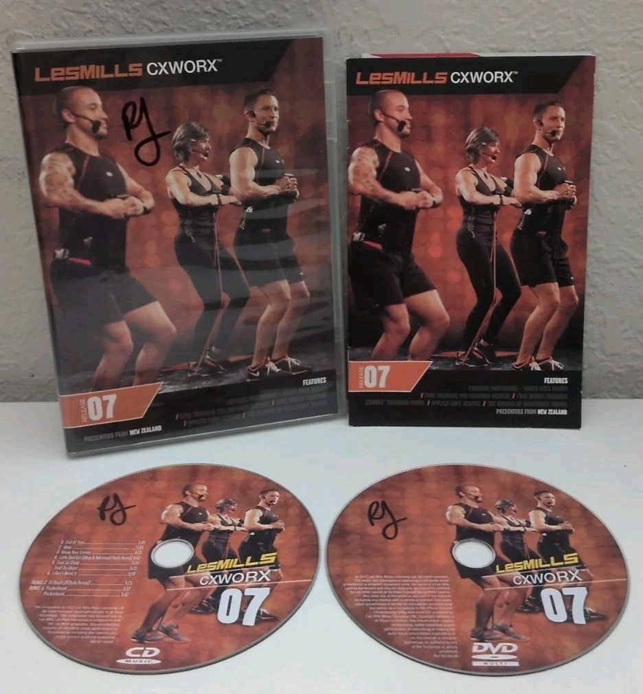 Les Mills CXWORX Release 07 DVD,CD & Booklet B345 | eBay