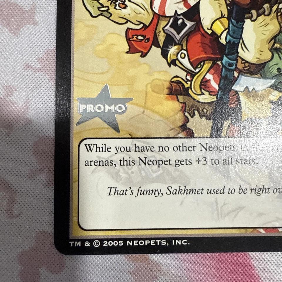 Neopets TCG Ruki Wanderer Lost Desert Release Promo Card, Card #P11 - Image 4 of 4