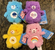 Bum Bumz Care Bears Complete Set of 4 - Cheer Funshine Share Grumpy - NWT