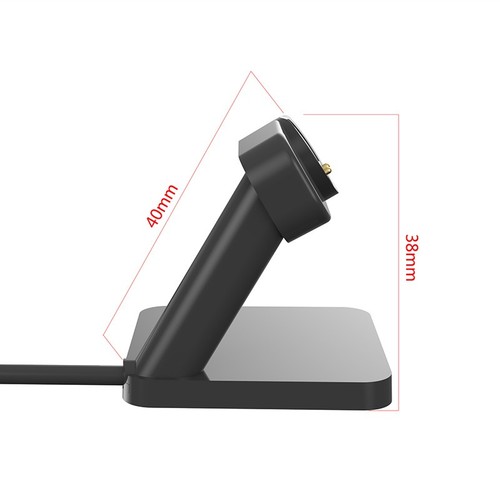 5V 1A Cradle Charger Base Desktop Stand Charger For Xiaomi Mi Band 5/6/7 NFC - Photo 2 sur 10