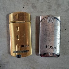 2x Vintage Boss Lighters, Untested, Spare/Repair 