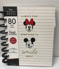 Disney The Happy Planner Mickey Minnie Mouse Positivity Journal 7in x9.5in