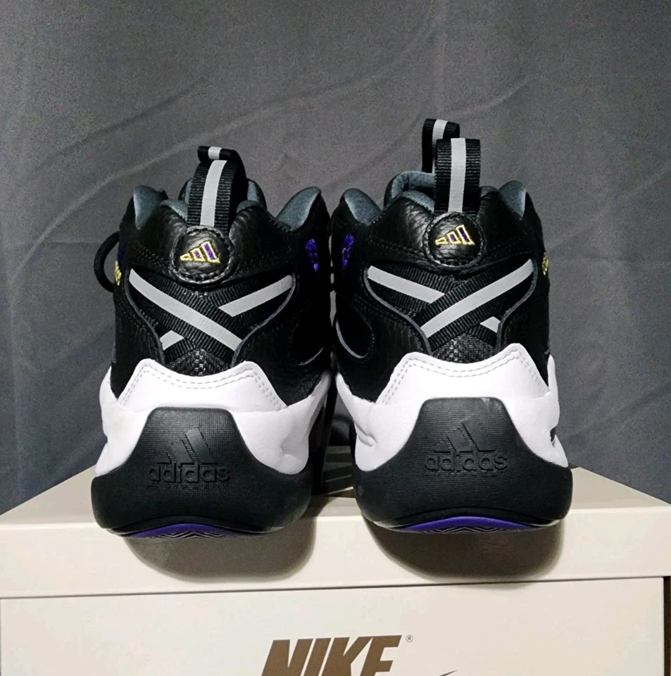 Adidas Crazy 8 '1998 All Star Game' Mens Basketball Shoe Size 8.5 - IG3738 - Image 4 of 4