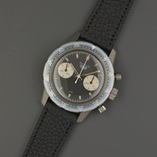 HEUER Autavia 7763 cronografo vintage carica manuale 40mm intatto corsa