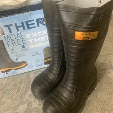 NEW- Cofra Thermic SuperLight Black Safety Boots - CSA APPROVED - Size USA 6 NIB
