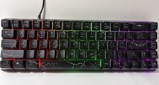 Wired Gaming Keyboard/Rainbow Backlit - Bass Jaxx