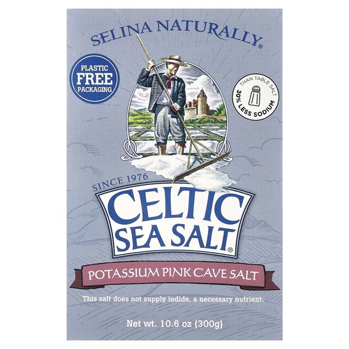 Potassium Pink Cave Salt, 10.6 oz (300 g)