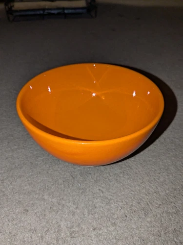 Vintage Waechtersbach Orange 6" Soup/Cereal Bowl Made in Germany New Replacement