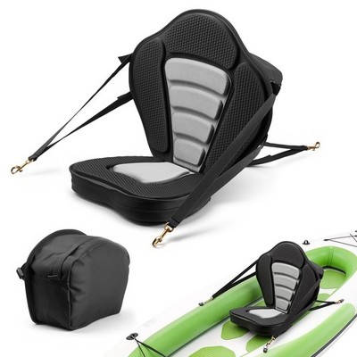 Uimoso Universal Padded Kayak Seat Cushion with Backrest, 2.6'' Thickness