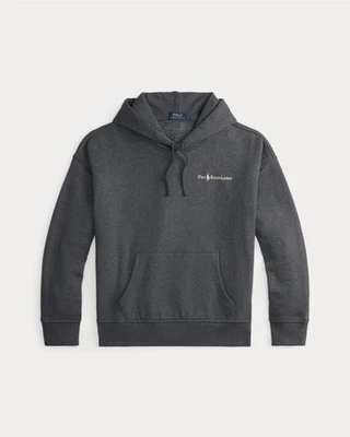 Polo Ralph Lauren Gray Cotton Blend Knit Men's Pullover Hoodie Logo Size M - Image 1 of 4
