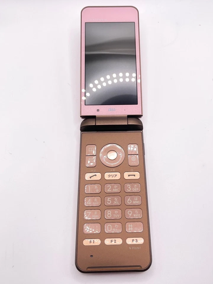 KYOCERA GRATINA 4G KYF31  Android Flip Phone pink Unlocked From Japan - Image 3 of 4