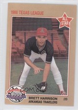 1988 Grand Slam Texas League All-Stars Brett Harrison #13 0l4h