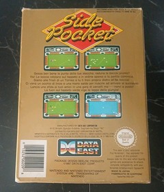 NINTENDO NES - DATE EAST - GIG - SIDE POCKET - PAL ITA - COMPLETE TESTED