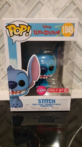 Funko Pop Disney Lilo & Stitch #1045 Stitch Flocked Target Exclusive