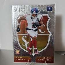2024 Panini Select Certified Rookie Insert #6 Malik Nabers Giants Football