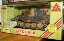 The Ultimate Soldier 1:32 Scale Diecast WW2 KING TIGER German TANK NIB