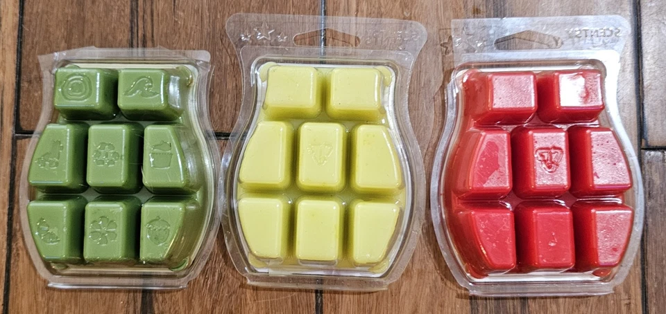 Scentsy 3.2 oz Wax Melts 8 Bar Assorted Packs Mixed Scents Lot of 26 READ - Image 3 of 4