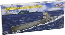 HobbyBoss U-Boat Type VII C - Plastic Model Military Ship Kit - 1/700 Scale