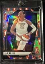 2024 Panini Prizm WNBA - A'ja Wilson #86 WNBA Logo Prizm