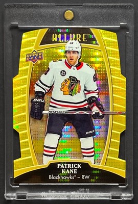 Patrick Kane Golden Pulsar Prizm Refractor Parallel USA Chicago Blackhawks
