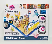 5 Surprise Mini Brands Disney Store Edition Series 1 Mini Disney Store Playset