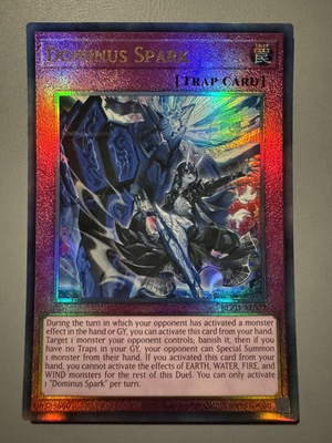 #ad #ad YUGIOH DOMINUS SPARK ASIA ENGLISH EDITION BLZD AE077 ULTIMATE RARE $40.00
