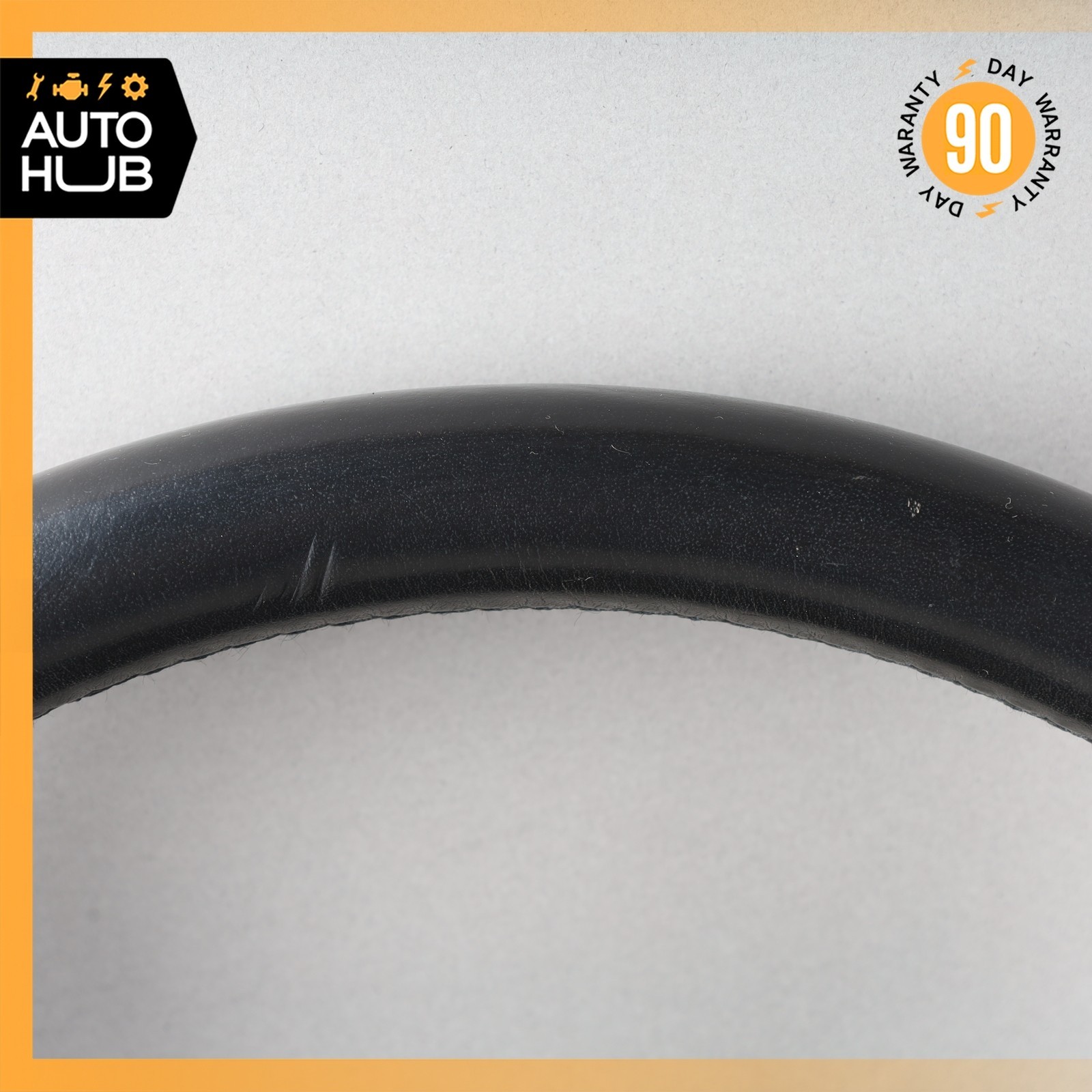05-07 Aston Martin DB9 Steering Wheel Black 4G433600AB OEM 34k