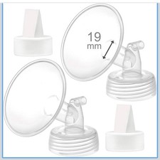 Maymom 19mm Flange  Duckbill Valve Compatible w/Spectra S1/S2 Breast pump- New
