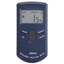 ‵ MD918 Digital LCD Inductive Wood Moisture Meter Detector Timber Humidity