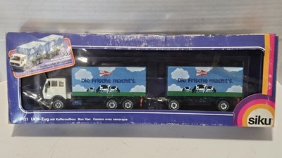 Siku Mercedes Benz Dairy Box Van 3421 LKW-Zug w/ Box 1/55