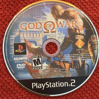 God of War Sony PlayStation 2 Sony Computer Entertainment 2005 M NTSC DVD-ROM