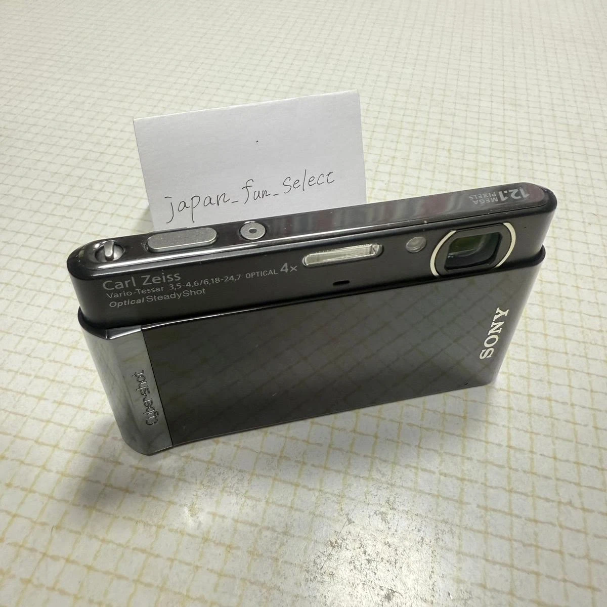 SONY Cyber Shot DSC-T90 Black Digital Camera 12.1MP 4x Zoom