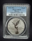 2025-Mo Mexico Reverse Proof Silver Onza Libertad PCGS PR70