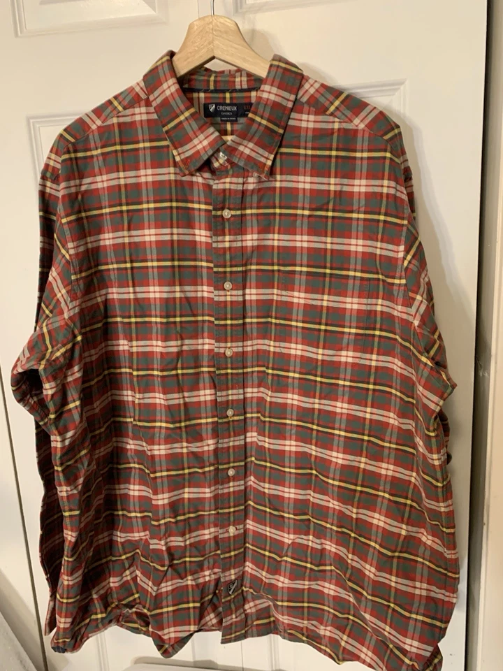 Daniel Cremieux Mens Sz XXL Button Shirt Multicolor Plaid - Image 4 of 4