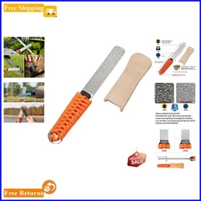 Compact Diamond Sharpening Stone - Coarse 325 & Fine 1200 Grit for Precision